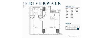 Architectural schematic of floorplan
