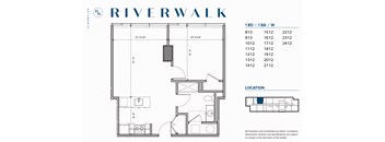 Architectural schematic of floorplan