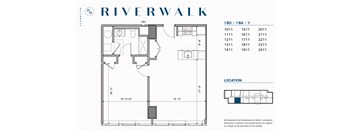 Architectural schematic of floorplan