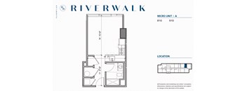 Architectural schematic of floorplan
