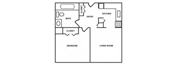 1 BEDROOM