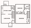 2 Bedroom Town Home