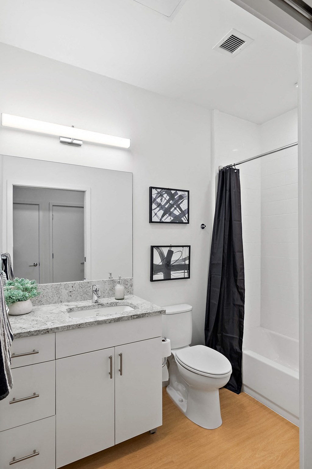 Bathroom at The Freelon at Sugar Hill, Detroit, Michigan, 48201