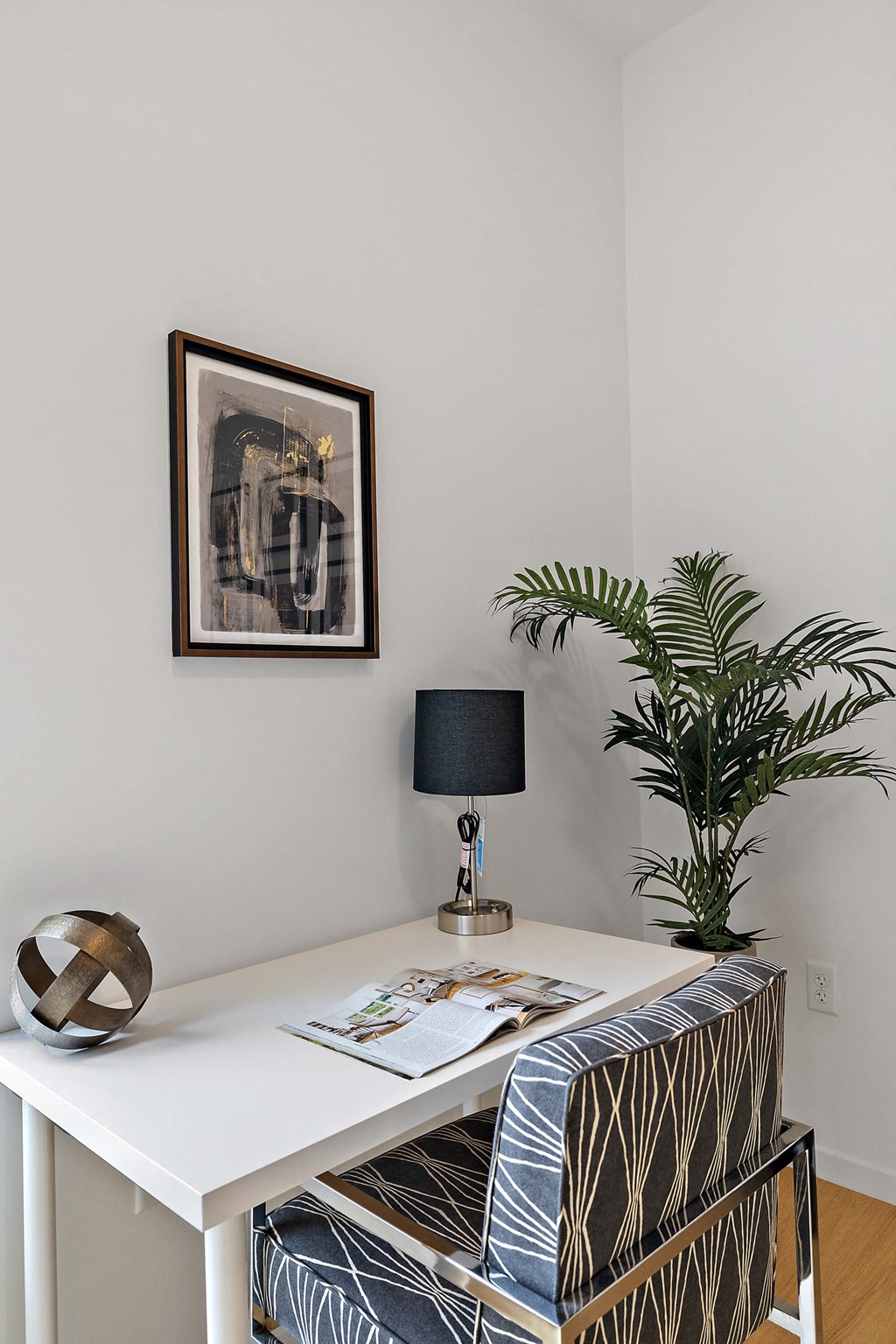 Table and chair at The Freelon at Sugar Hill, Detroit, MI  48201