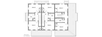 a floor plan of a house