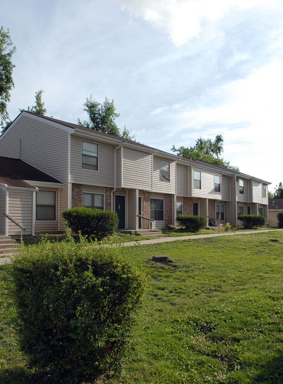 our apartments are equipped with a spacious yard and green grass
