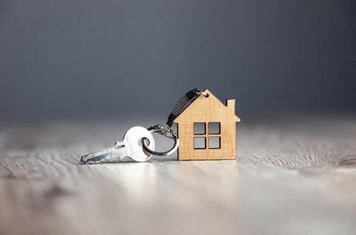 a small house with a lock on it