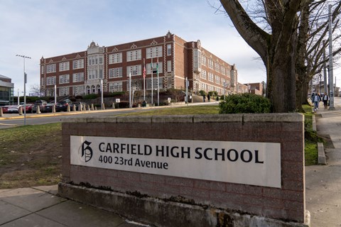 Carfield High School is located at 400 23rd Avenue.