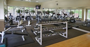 Fitness center at Embassy Park Apartments in Omaha, Nebraska - Photo Gallery 6