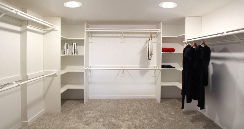 closet space clothes