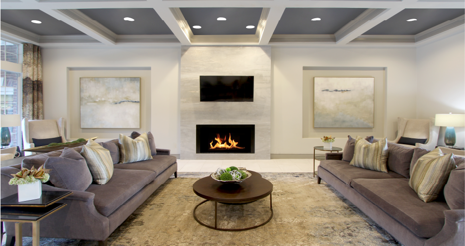 Gated apartment community near the Galleria with luxury clubhouse and resident lounge, free wi-fi, and meeting room.