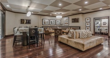 Luxury apartments with resident lounge, free wi-fi, internet café, conference room and catering room at Villa Piana Apartments in Dallas - Photo Gallery 9
