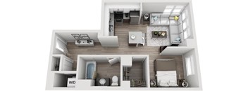 the103103103  1 bedroom floor plan  119