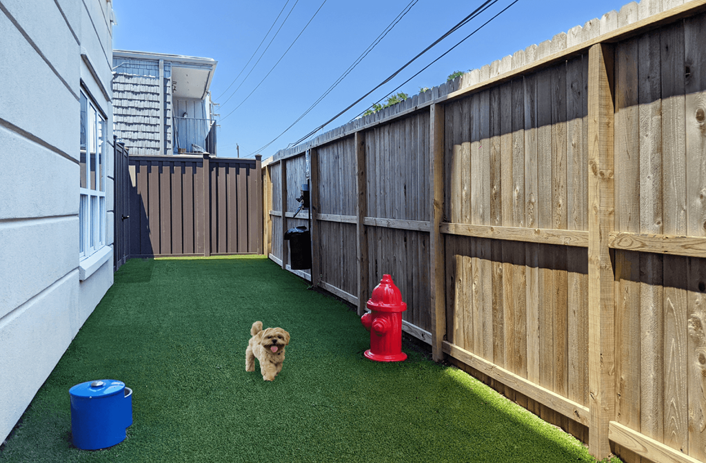 Luxury apartments with puppy palazzo, dog park, dog yard, at Tuscany Walk Apartments in Houston.
