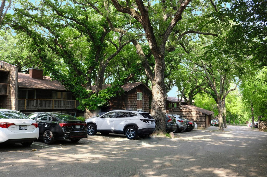 car outdoors tree apartment