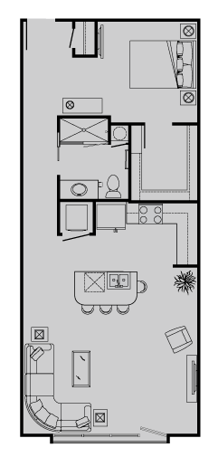 small floor plan for a small apartment