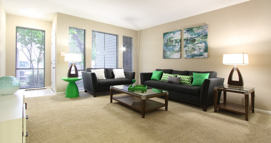 Gated apartment community conveniently located in the Bayou area of Houston with spacious floor plan with woodburning fireplace, oversized windows, and lots of natural light.