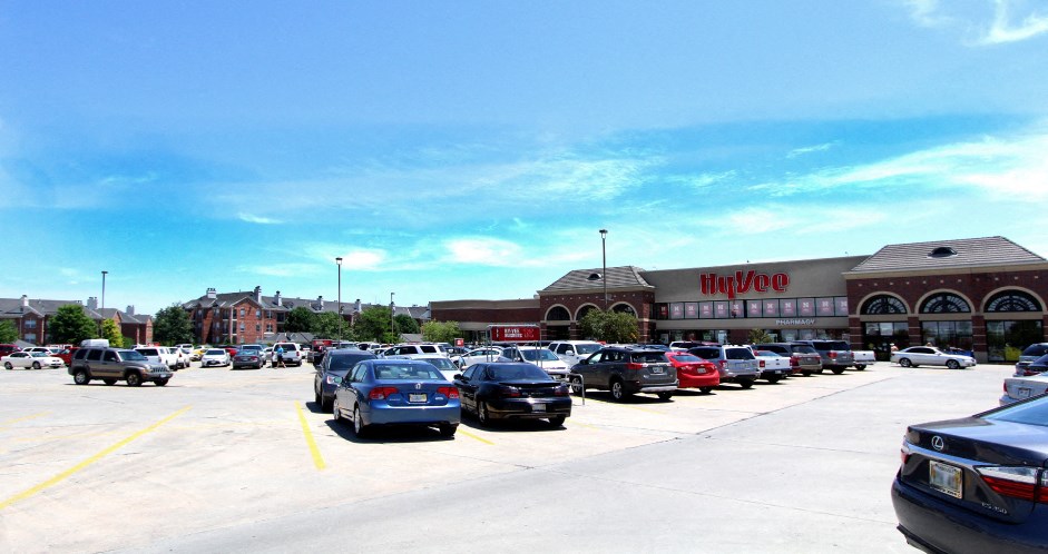 Hyvee located across the street from Lenox Village Apartments in Lincoln, Nebraska