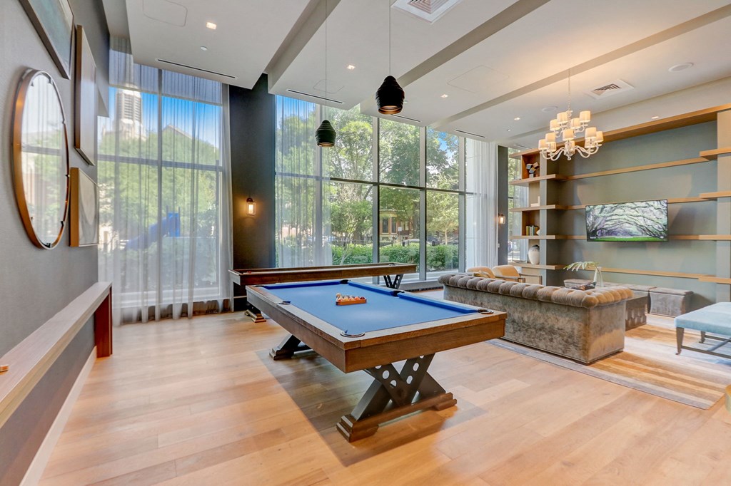 Property clubhouse at The Apartments at Lincoln Common, Chicago, IL