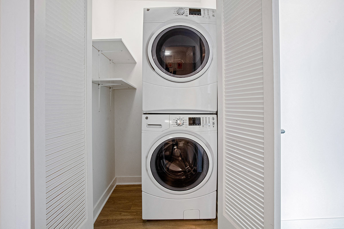 In-Home Washer and Dryer at The Apartments at Lincoln Common, Chicago, IL, 60614