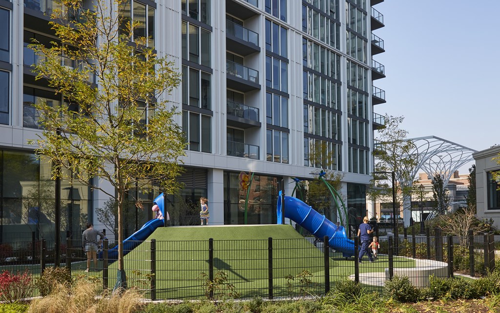 Childrens Playground at The Apartments at Lincoln Common, Chicago, IL, 60614