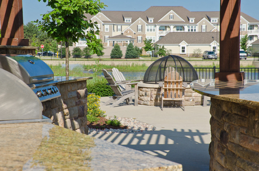 Tapestry Naperville Outdoor Lounge