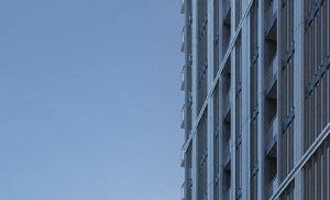 Central Plaza at The Apartments at Lincoln Common, Chicago, Illinois