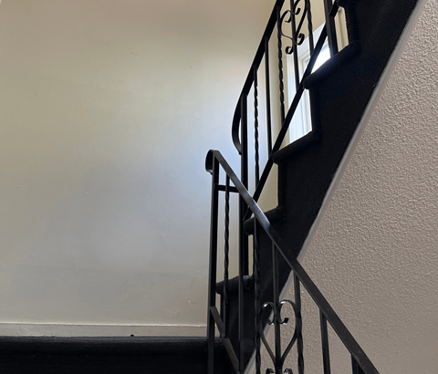 1358-1360 Hollis stairway