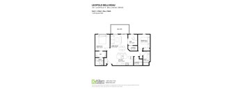 Unit C | 2 Bedroom + 2 Bath