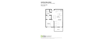 Unit E | 1 Bedroom + 1 Bath