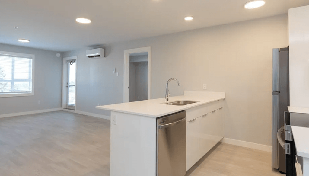 1849 Riverside Kitchen view to living room