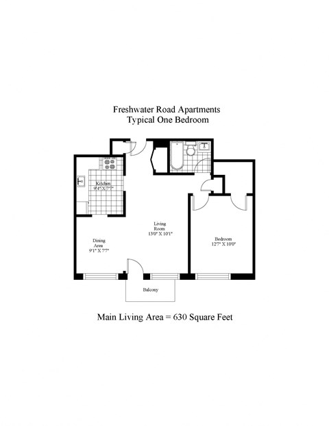 Freshwater Road Studio-2 Beds Apartment, St. Johns for Rent - Photo Gallery 18