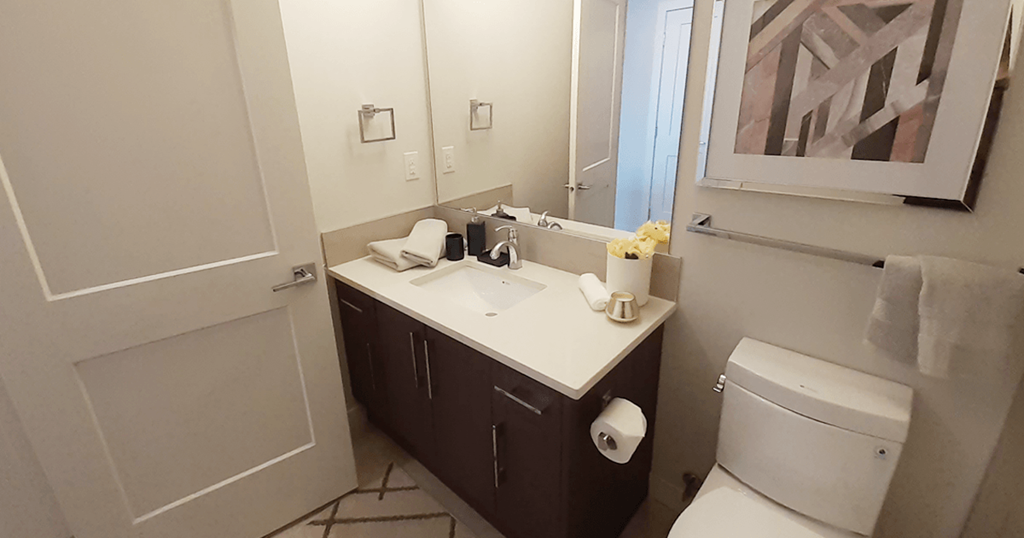 Link Apartments Bathroom Sink