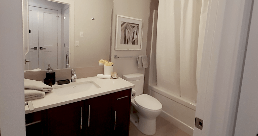 Link Apartments at Bathroom