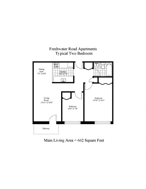 Freshwater Road Studio-2 Beds Apartment, St. Johns for Rent - Photo Gallery 19