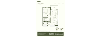 A floor plan for a home with a balcony and a kitchen.