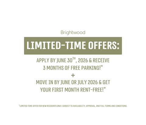 A promotional image for Brightwood Limited-Time Offers.
