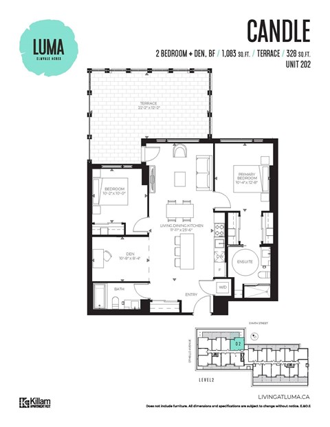 Candle (Barrier Free) - 2 Bed + 2 | 2 Bath