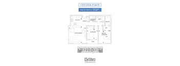 A floor plan for a property at Cape St. Mary's shows a 2 bedroom, 2 bathroom apartment.