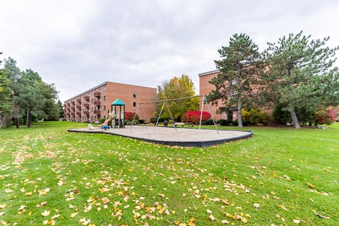 Northfield Gardens Playground With Building View
