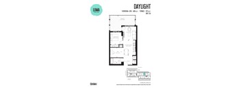 Daylight - 1 Bed + Den | 1 Bath