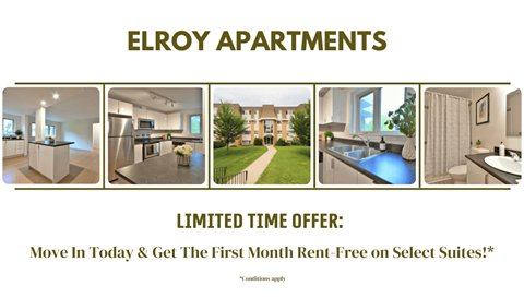 **Limited-Time Offer: Move In Today & Get Your First Month Rent-Free on Select Suites! Conditions apply.**