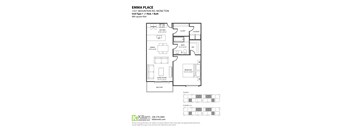 Emma Place Bedroom Floor Plan