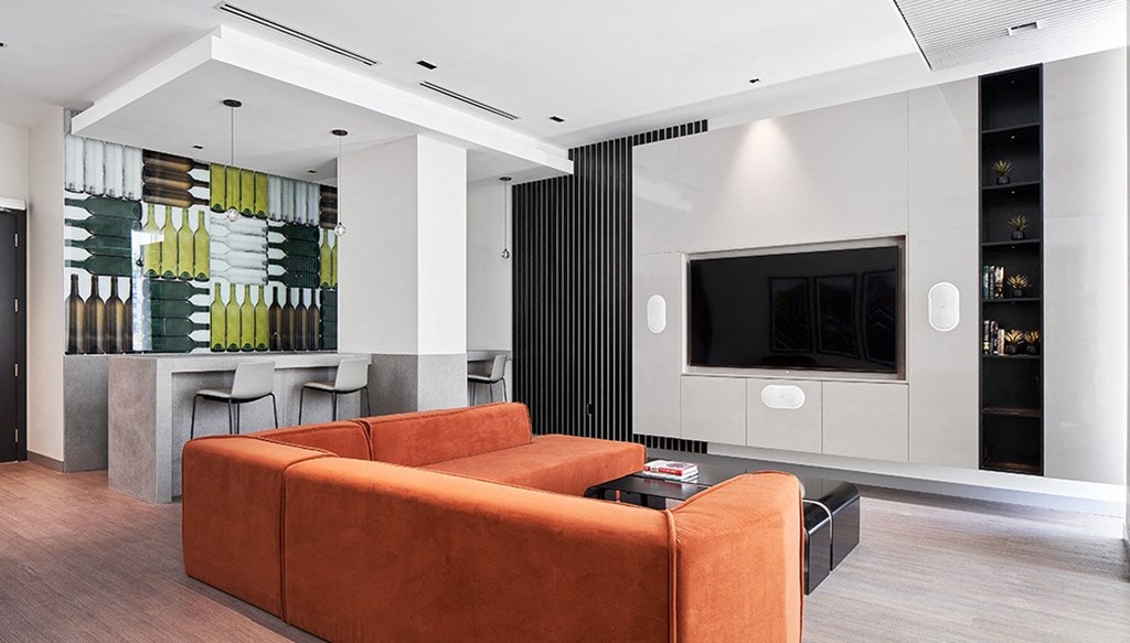 Frontier Party Room With TV