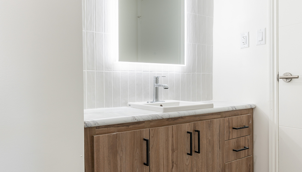 Heritage Place Bathroom Mirror And Sink