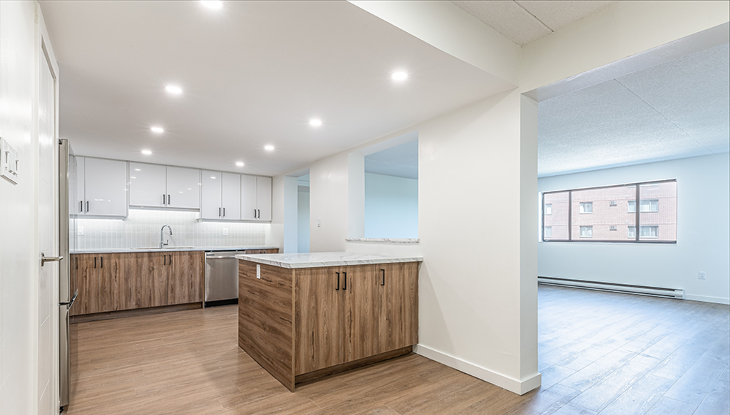 Heritage Place Kitchen & Living Room