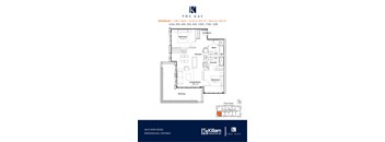 Douglas 2 Bedroom Barrier Free 2 Bathroom Floor Plan