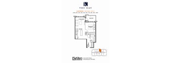 Fleetwood 1 Bedroom  1 Bath Floor Plan