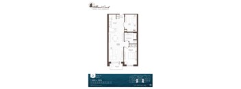 A floor plan for William's Court Kanata Lakes Apartments.