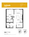 Carlsbad 1 Bedroom + Den 1.5 Bath Floor Plan Carlsbad 1 Bedroom + Den 1.5 Bath Floor Plan